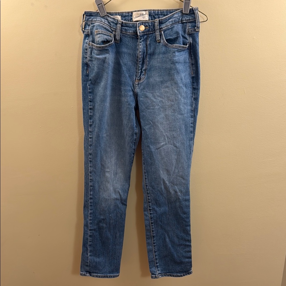 Universal Thread Blue Ankle Cropped Jeans